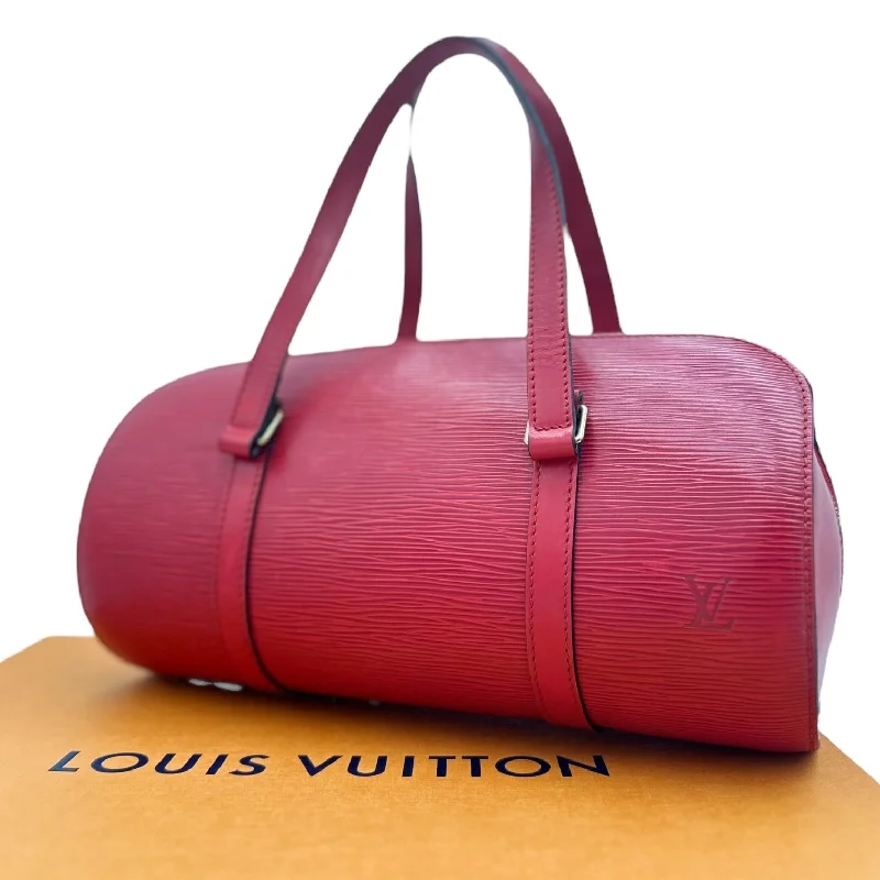 Ladies Louis Vuitton Capucines bags with a detachable shoulder strapLOUIS VUITTON Epi Leather Papillon