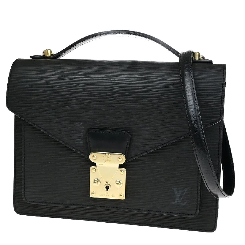 Louis Vuitton bags with a zippered interior pocket for better organizationLOUIS VUITTON Monceau Handbag