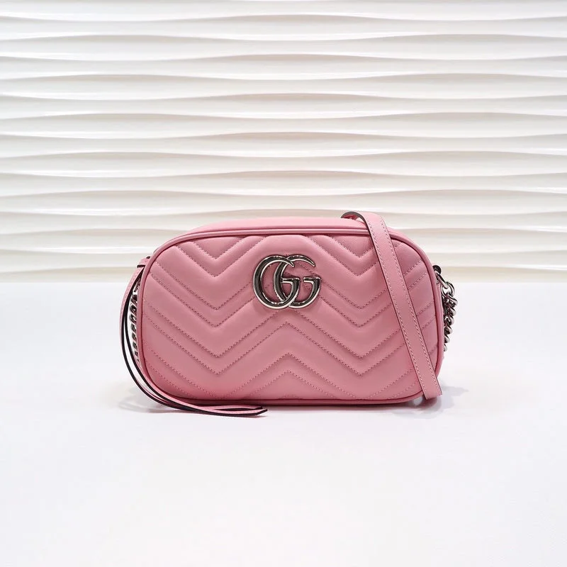 Women Gucci Sylvie bags with a monogram - embossed leatherBC - GUCCI BAG - 1374