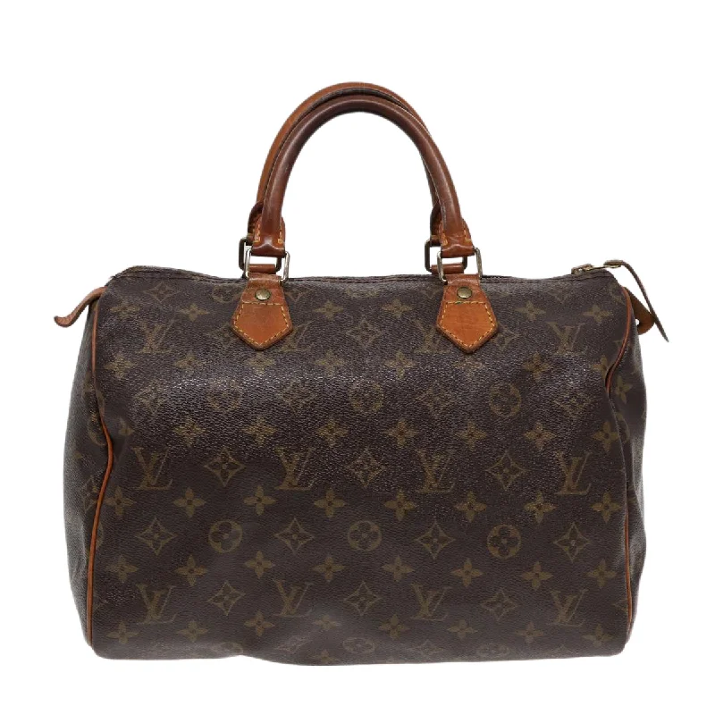 Louis Vuitton handbags with a beaded trim for a touch of glamourLOUIS VUITTON Speedy 30 Handbag