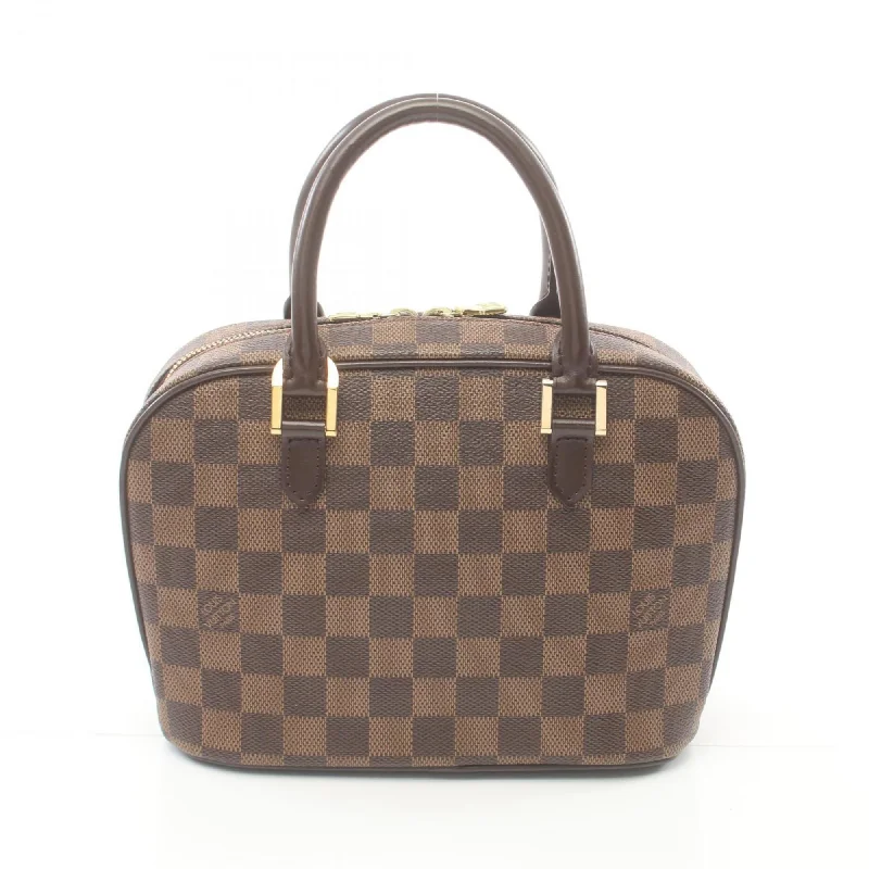 Louis Vuitton tote bags with a double - handle and shoulder - strap optionLOUIS VUITTON Saria Mini Handbag