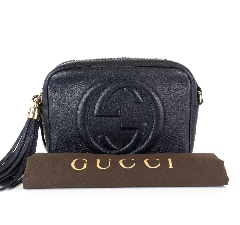 Women Gucci backpacks with a luxurious leather finishSoho Disco Calf Leather Small Crossbody Bag