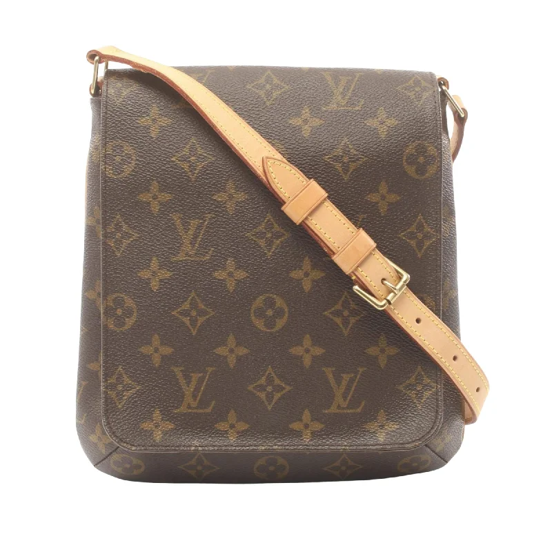 Louis Vuitton Twist bags with a contrast - colored interior for visual interestLOUIS VUITTON Musette Salsa Shoulder Bag