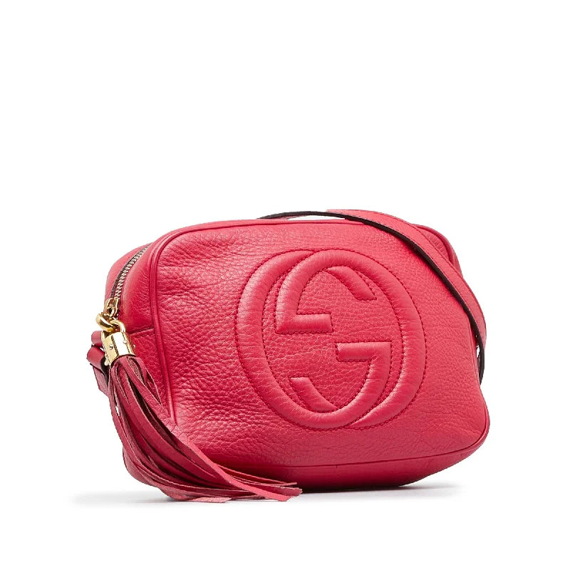 Gucci Dionysus bags for women with tiger - head claspsGucci Soho Disco Crossbody Bag Red