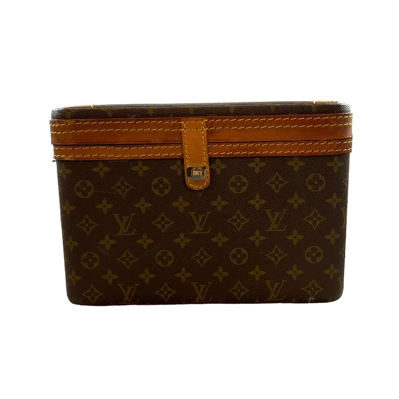 Ladies Louis Vuitton Petite Malle bags with a star - shaped charm for cutenessLouis Vuitton Vintage Train Case