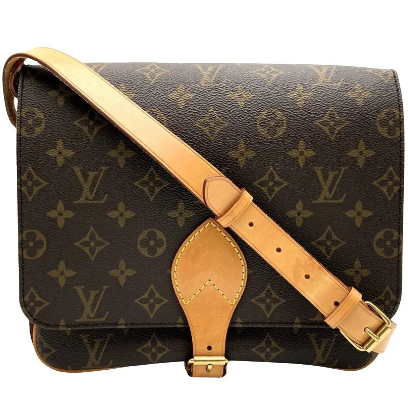 Louis Vuitton Neverfull bags with large capacity for everyday essentialsLOUIS VUITTON Cartouchiere Shoulder Bag