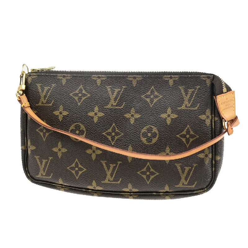 Louis Vuitton backpacks with a multi - pocket organization for functionalityLOUIS VUITTON Pochette accessoires Clutch Bag