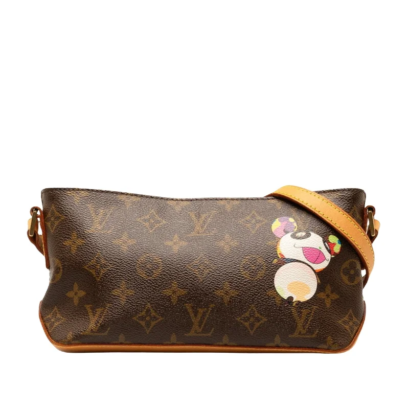 Louis Vuitton Alma bags with a leather - wrapped handle for a luxurious feelLOUIS VUITTON Trotteur Shoulder Bag