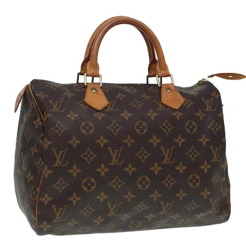 Small - sized Louis Vuitton Pochette Metis bags for a compact carryLOUIS VUITTON Monogram Speedy 30 Hand Bag M41526 LV Auth ki4773