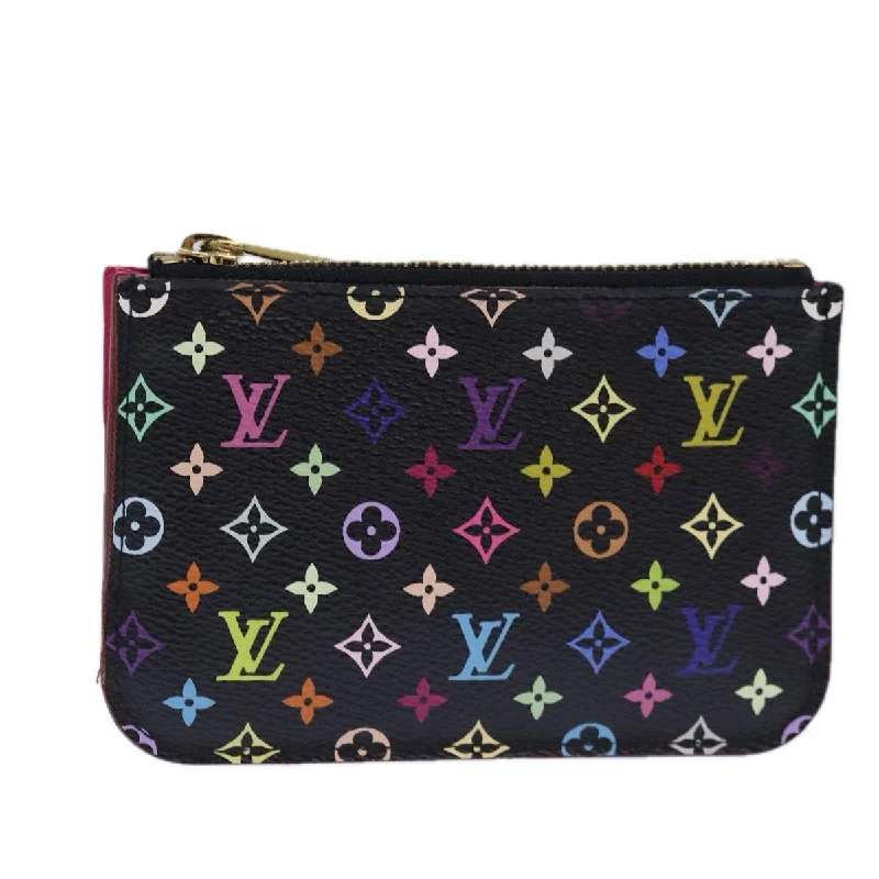 Ladies Louis Vuitton shoulder bags with a tassel decoration for charmLOUIS VUITTON Pochette Cles Wallet