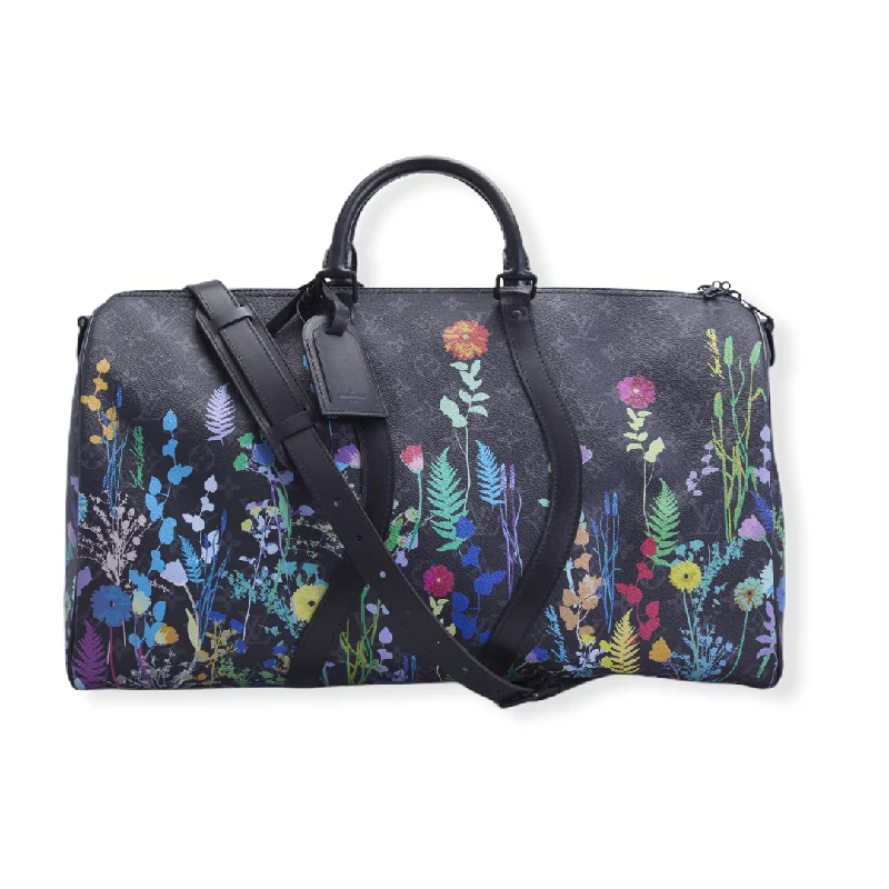 Louis Vuitton Speedy bags in monogram canvas for a classic lookLouis Vuitton Keepall 50 Limited Edition SS20 Floral Monogram Eclipse