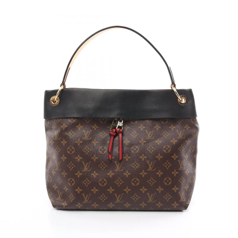 Louis Vuitton crossbody bags with a printed floral pattern for femininityLOUIS VUITTON Tuileries Shoulder Bag