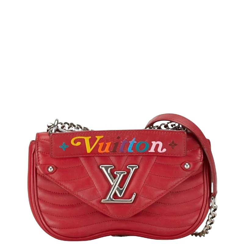 Louis Vuitton backpacks with a sleek, minimalist design for styleLOUIS VUITTON New wave Shoulder Bag