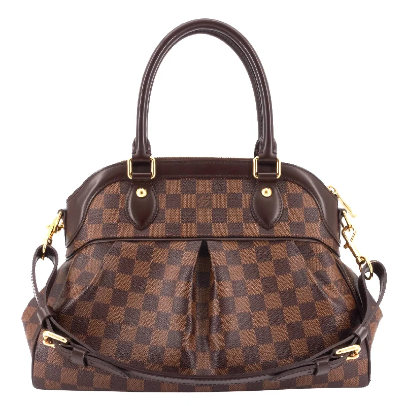 Louis Vuitton Neverfull bags with large capacity for everyday essentialsTrevi PM Damier Ebene Canvas Bag