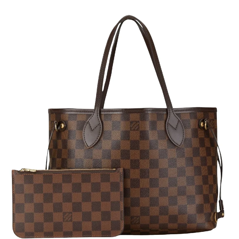 Louis Vuitton bags with a zippered interior pocket for better organizationLOUIS VUITTON Neverfull PM Tote