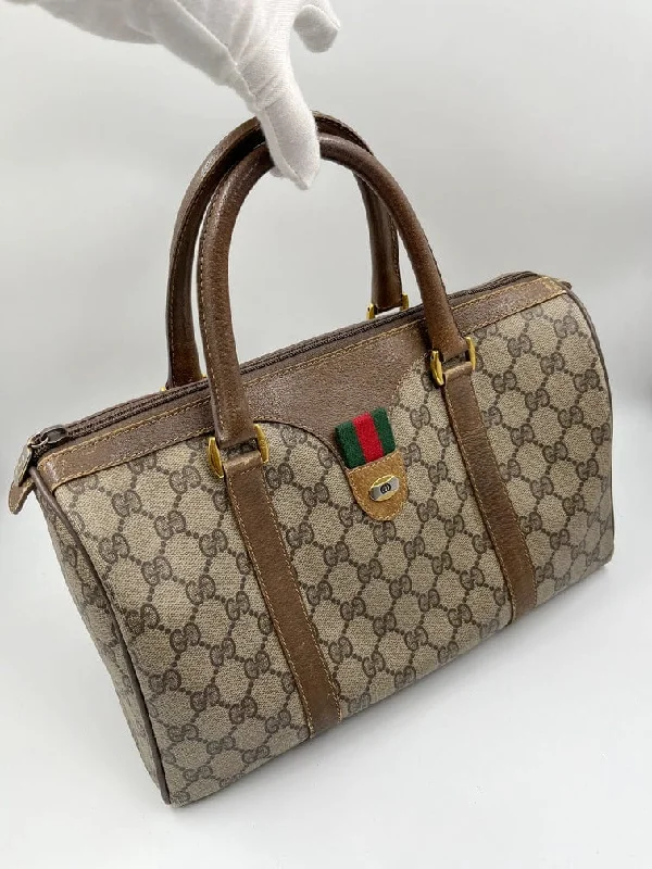 Gucci handbags for women with a beaded trimVintage Gucci Boston Bag