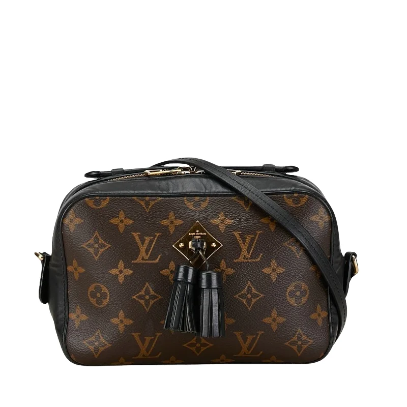 Ladies Louis Vuitton shoulder bags with a single - handle silhouetteLOUIS VUITTON Saintonge Shoulder Bag