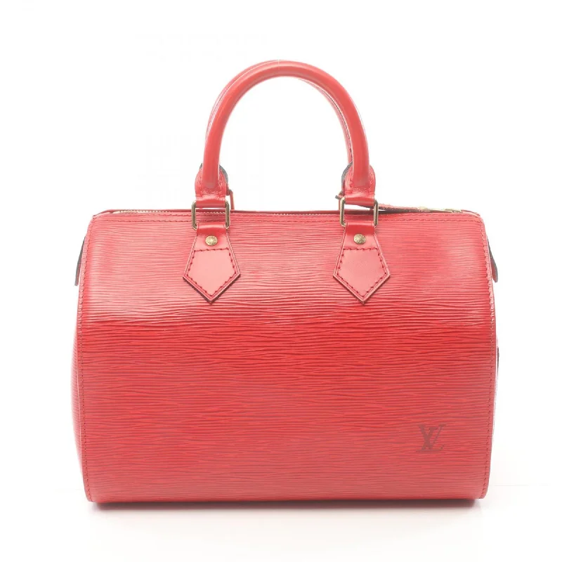 Louis Vuitton handbags with a metal - framed clasp for durabilityLOUIS VUITTON Speedy 25 Handbag