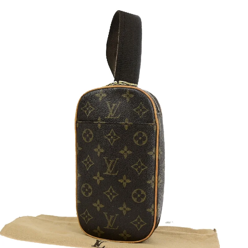 Louis Vuitton backpacks with a multi - pocket organization for functionalityLOUIS VUITTON Pochette gange Shoulder Bag