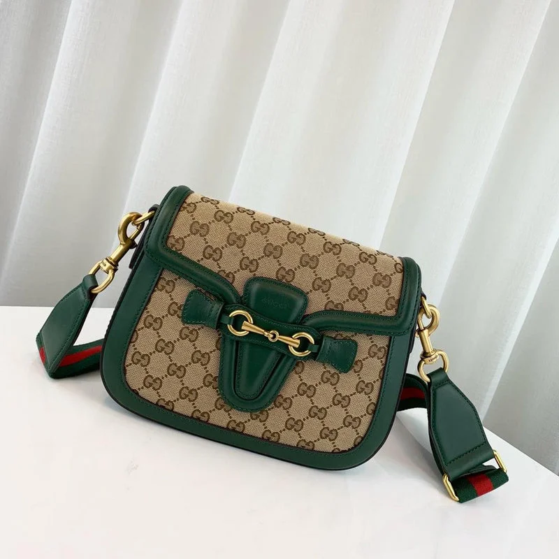 Women Gucci bags with a chain - link trim and a leather bodyBC - GUCCI BAG - 1254