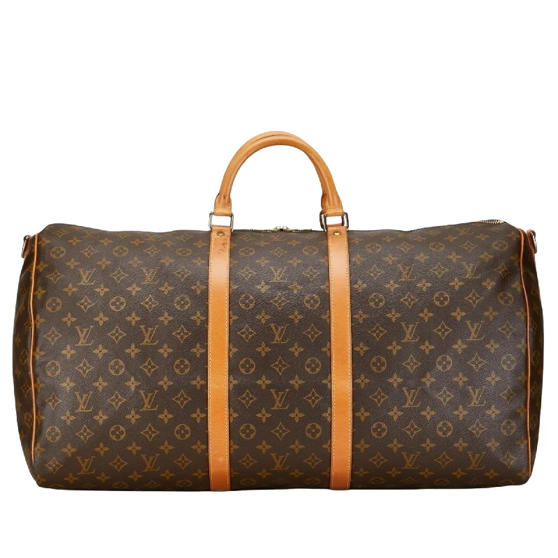 Ladies Louis Vuitton shoulder bags with a magnetic - closure flap for easeLOUIS VUITTON Keepall Bandouliere 60 Travel