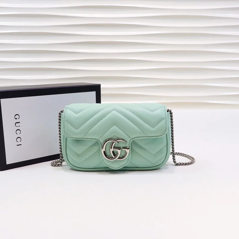 Women Gucci bags with a front - flap pocket for quick - access itemsBC - GUCCI BAG - 1372