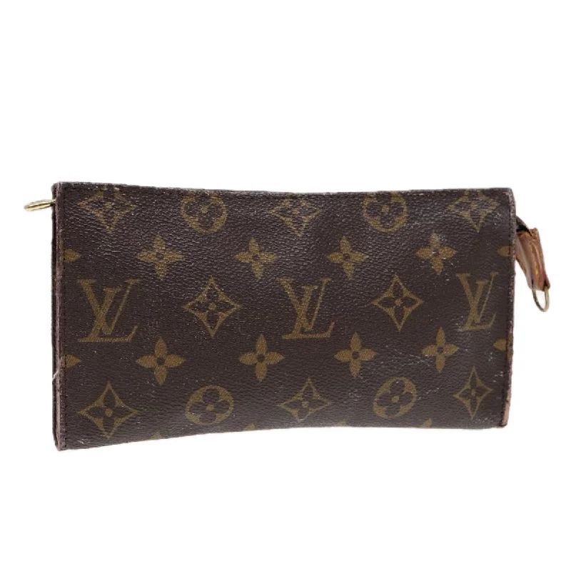 Louis Vuitton bags with a zippered interior pocket for better organizationLOUIS VUITTON Monogram Bucket GM Pouch Accessory Pouch LV Auth 86582