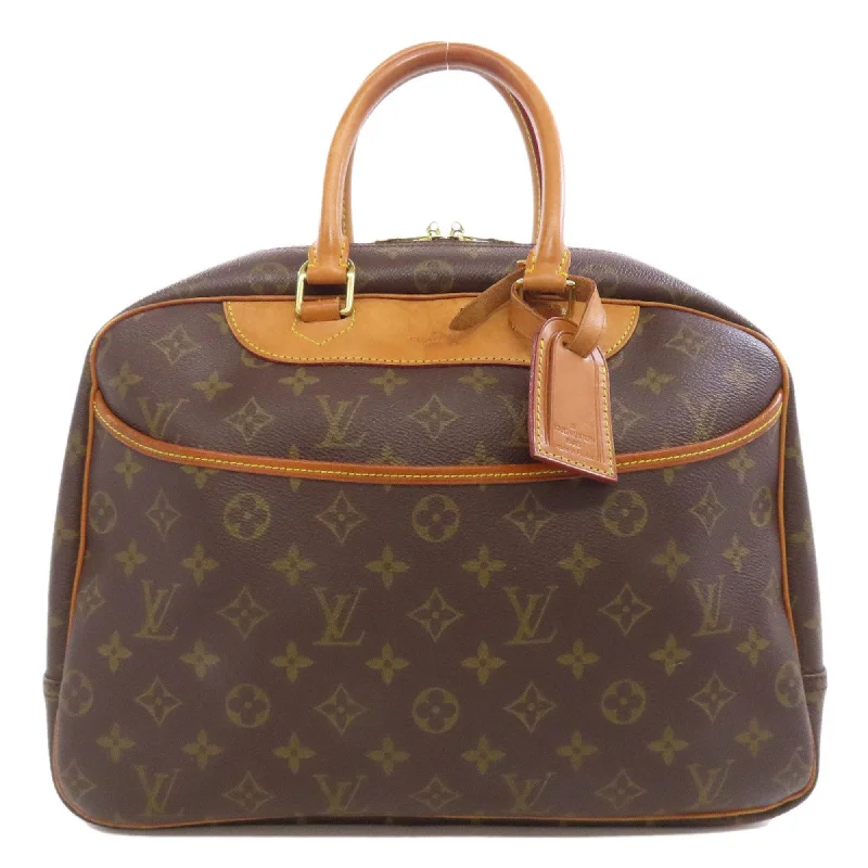 Ladies Louis Vuitton shoulder bags with a magnetic - closure flap for easeLOUIS VUITTON Deauville Handbag