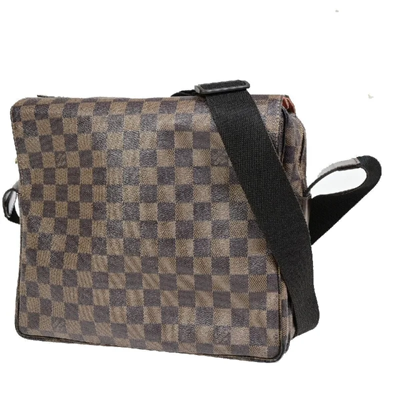 Louis Vuitton tote bags with a printed LV logo on the front for brand visibilityLOUIS VUITTON Naviglio Shoulder Bag