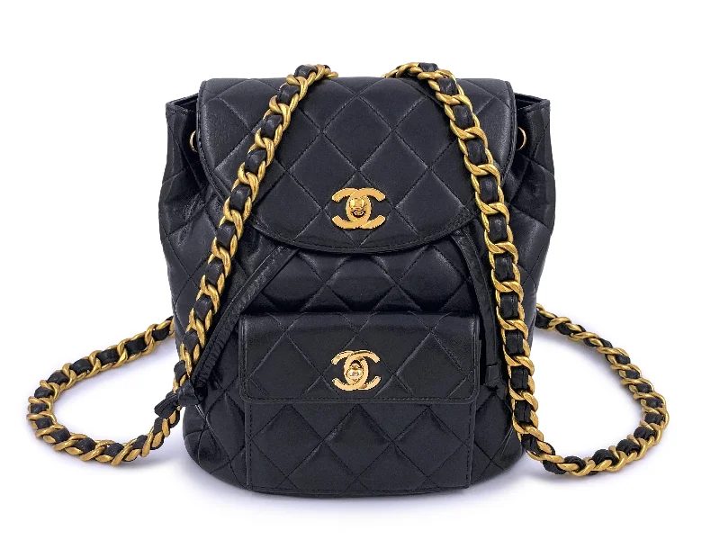 Chanel Lightweight Handbag for Daily ErrandsChanel Vintage Classic Duma Quilted Backpack Bag 24k GHW