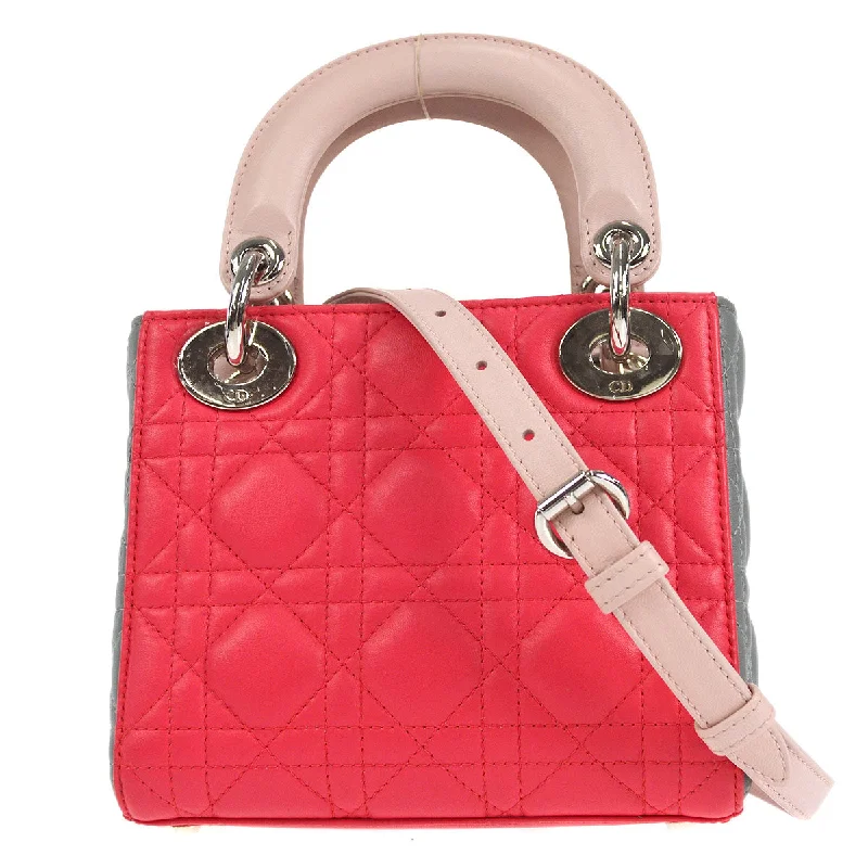 Christian Dior handbags with a removable shoulder strap for versatilityCHRISTIAN DIOR 2014 Lady Dior Bag Mini 48263