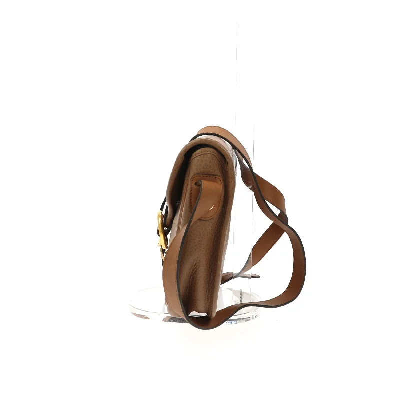 Trendsetting Christian Dior crossbody bags with a colorful strapCHRISTIAN DIOR Crossbody Bag in Brown Leather