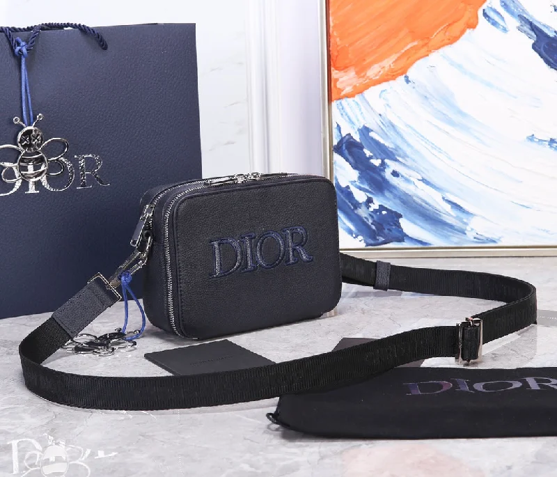 Christian Dior Saddle bags with a patent leather finish for a shiny lookChristian Dior - Luxury Bags  736