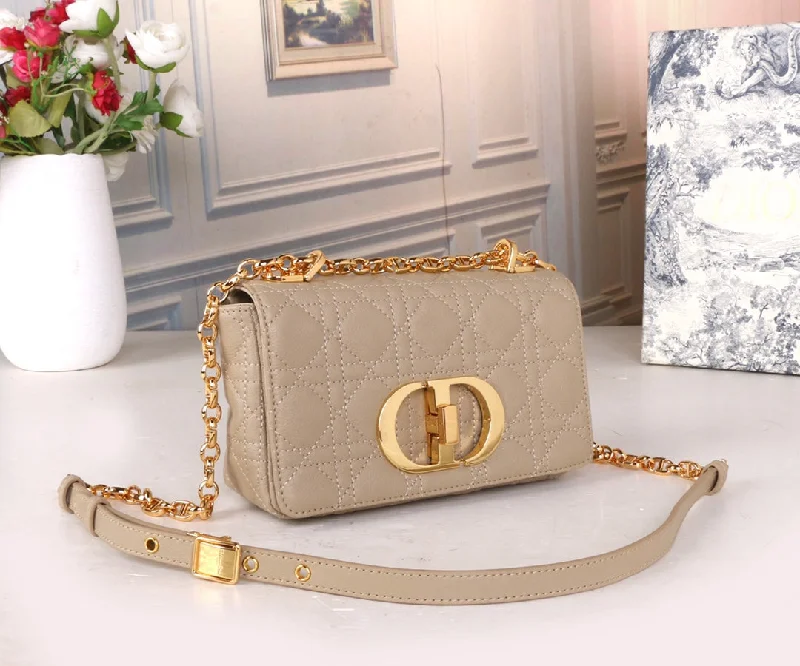 Christian Dior bags with a quilted pattern and gold - toned hardwareChristian Dior - Luxury Bags  797