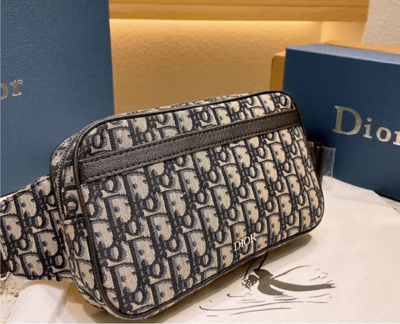 Christian Dior handbags with a back - pocket for quick storageDior woman Fanny pack