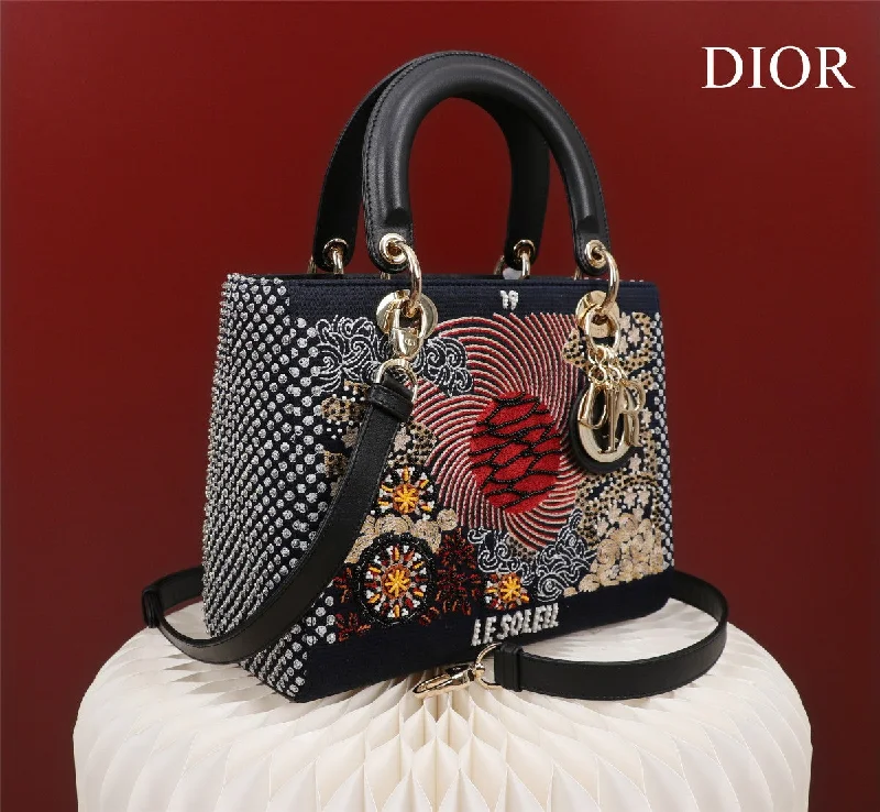 Christian Dior handbags with a back - pocket for quick storageWF - Dior Bag - 183