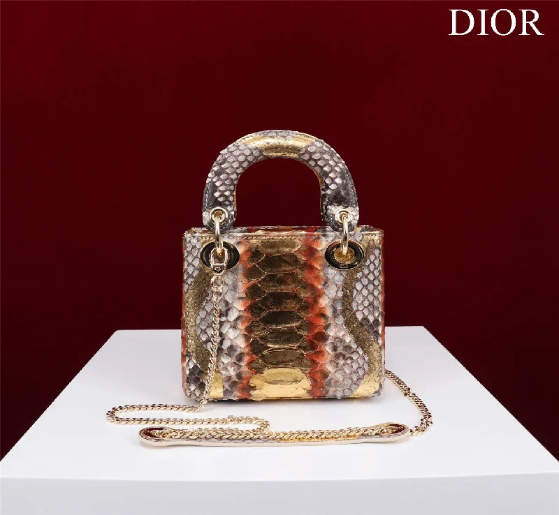 High - fashion Christian Dior bags with a geometric patternWF - Dior Bag - 198