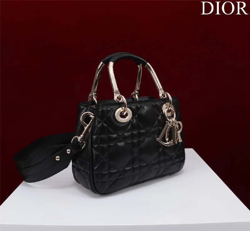 Christian Dior handbags with a snap - button closure and a decorative buckleWF - Dior Bag - 240