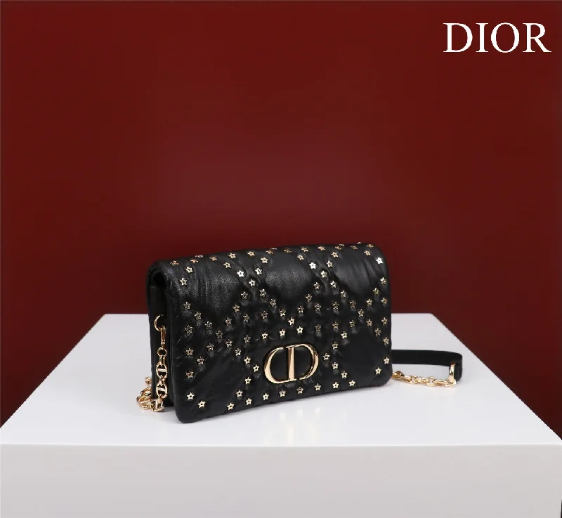 Christian Dior handbags with a snap - button closure and a decorative buckleWF - Dior Bag - 290