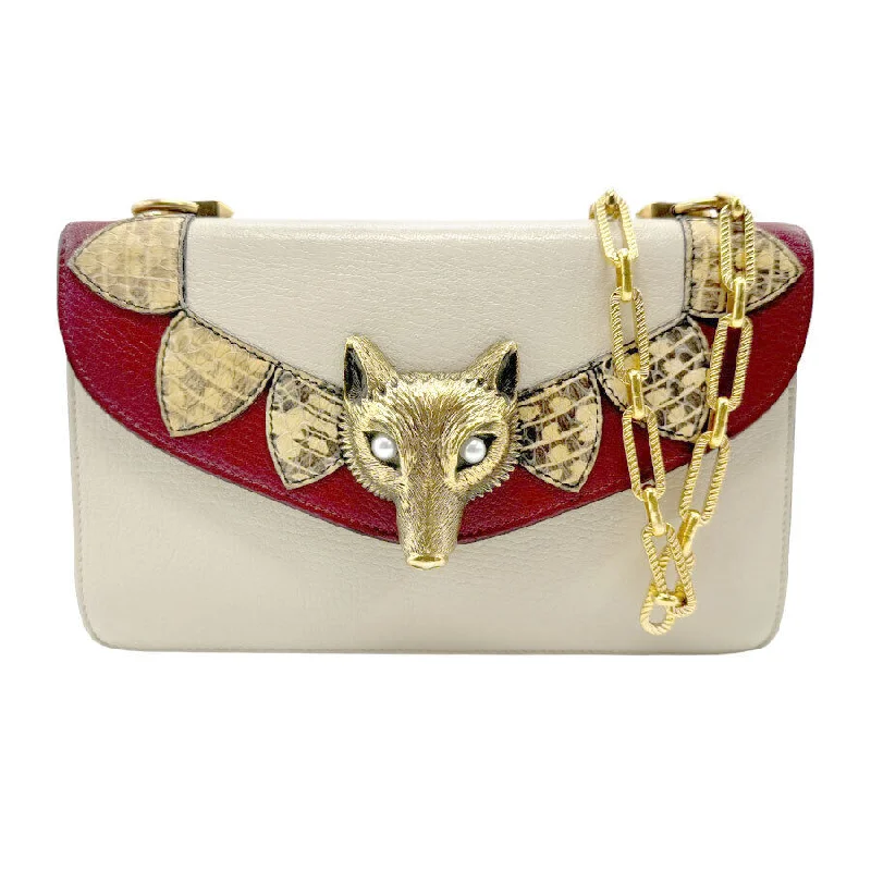 Gucci Dionysus bags for women with tiger - head claspsGucci Broche Chain Shoulder Bag